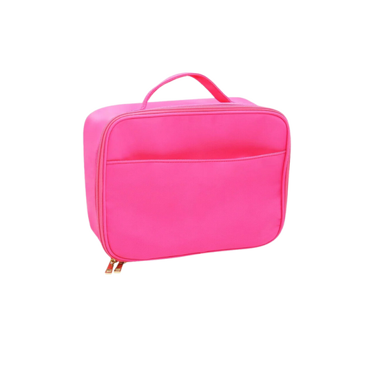 Nylon Lunch Box - Hot Pink