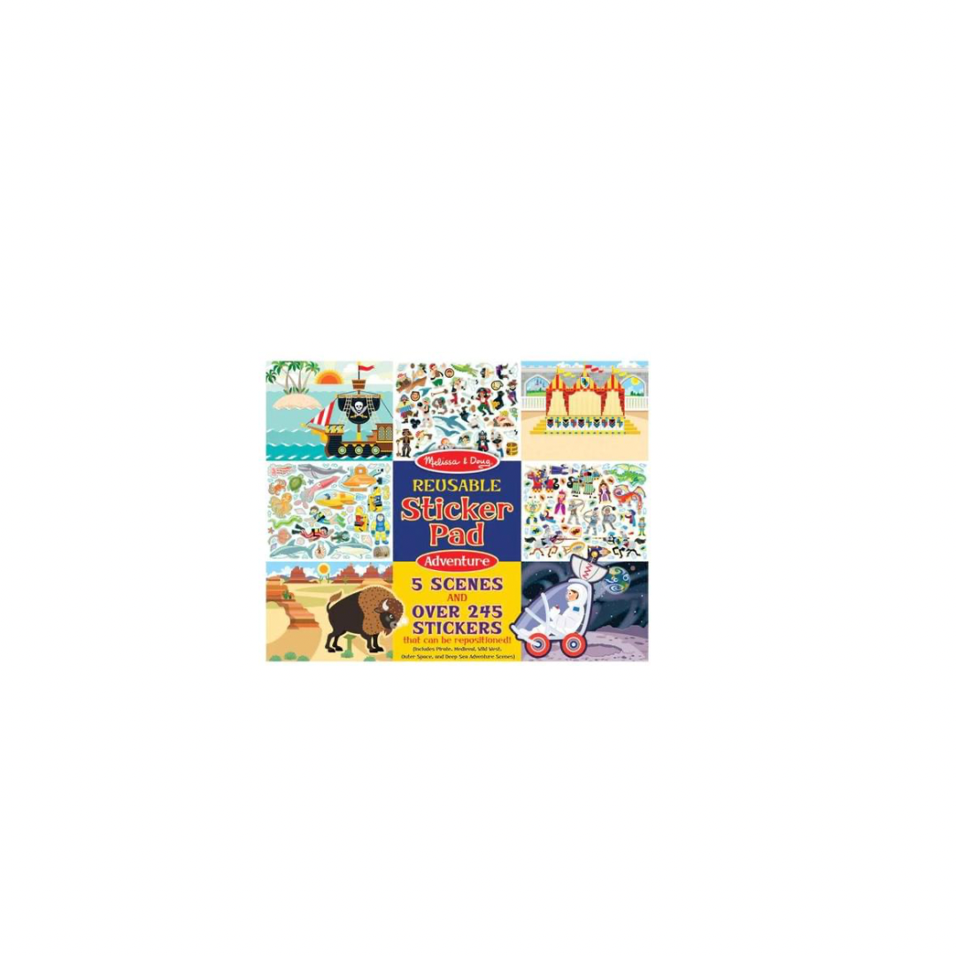 MD Large Reusable Sticker Books