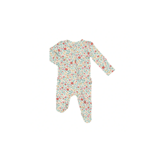 AD Footie - Ruby's Garden Ditsy