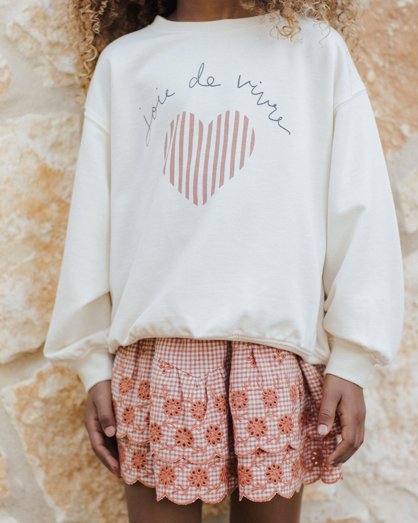 Oversized Sweatshirt - Joie De Vivre