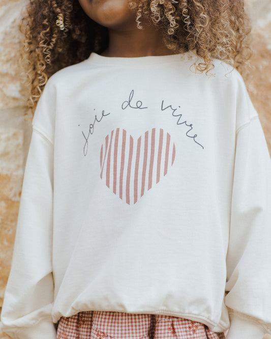 Oversized Sweatshirt - Joie De Vivre