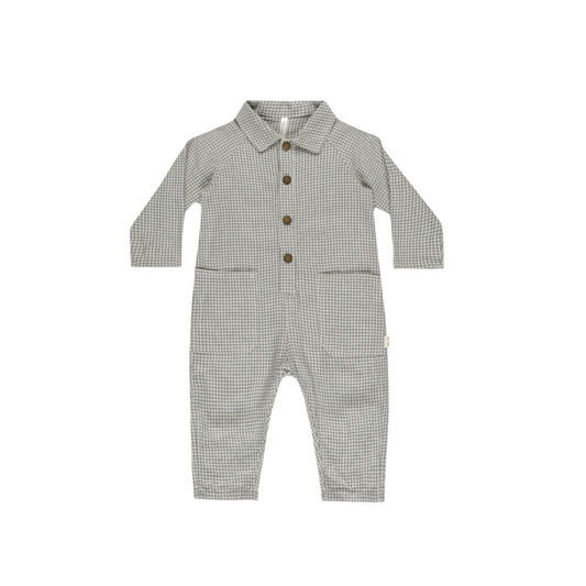 R+C Jumpsuit - Forest Gingham