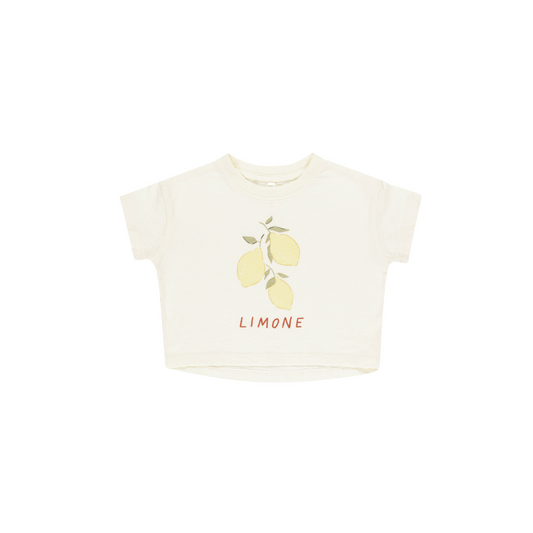 Baby Boxy Tee - Limone