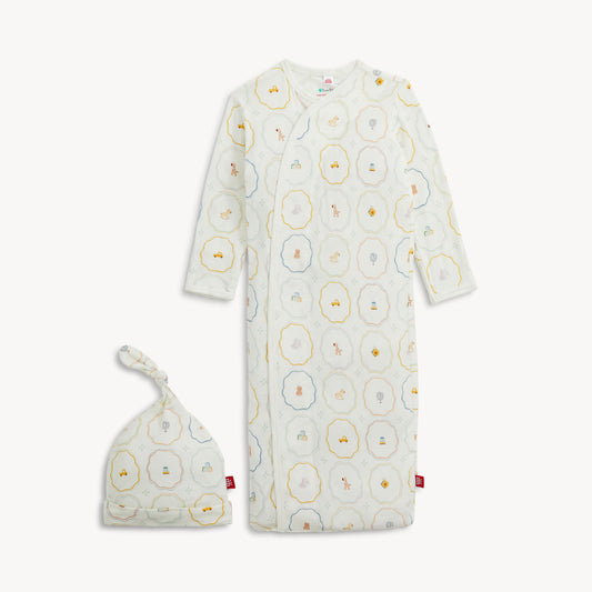 Magnetic Me Gown & Hat Set- Nursery Magic
