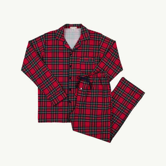 Men Lounge Set- Plaid
