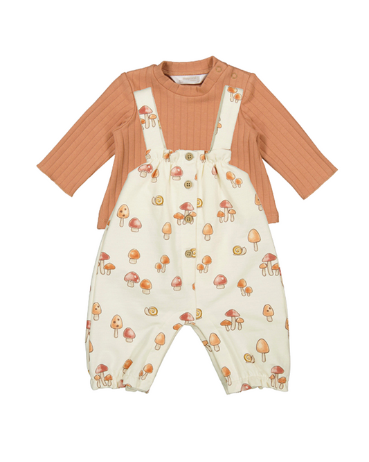 Overall- Orange Mushroom 2606