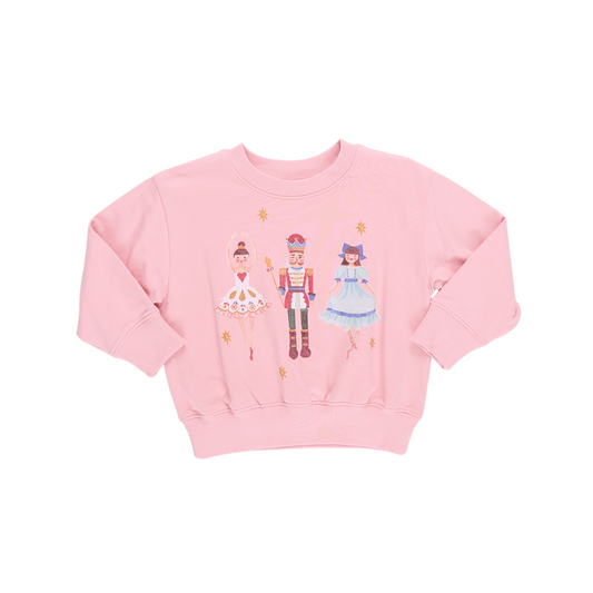 Pink Chicken Nutcracker Sweatshirt