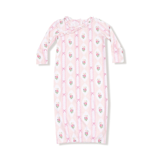 AD Kimono Gown - Ogee Lace Floral