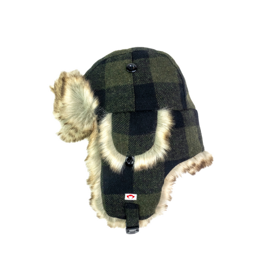 Muscle Trapper Hat - Olive