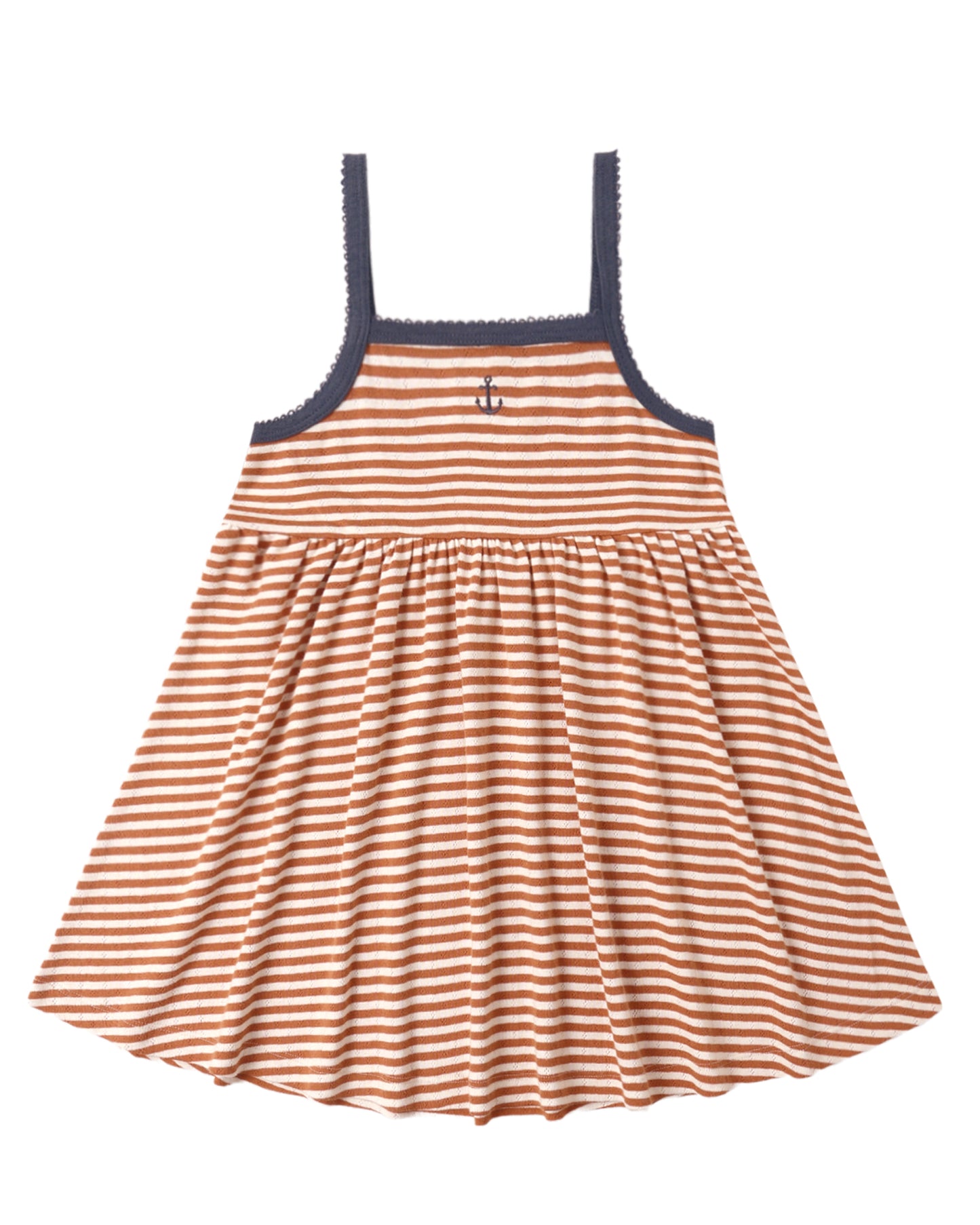 Lea Dress- Poppy Stripe