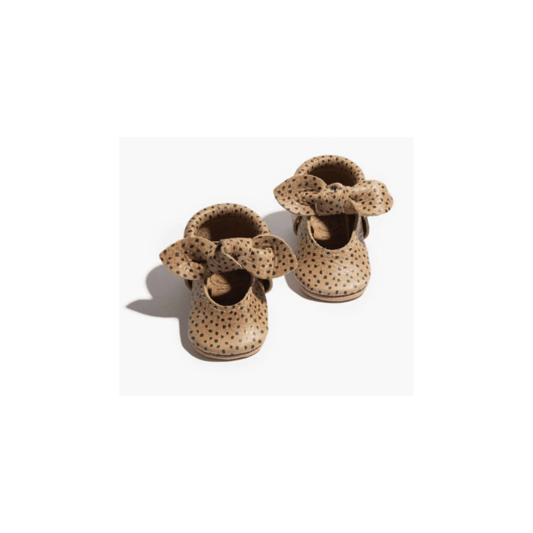 FP knotted bow Moccasins