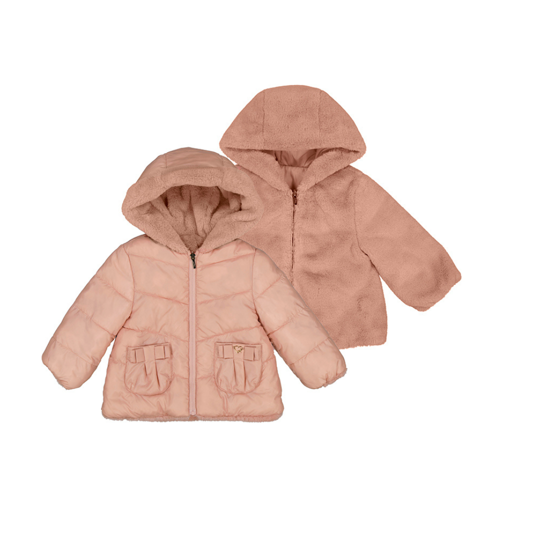 Reversible Coat - Blush