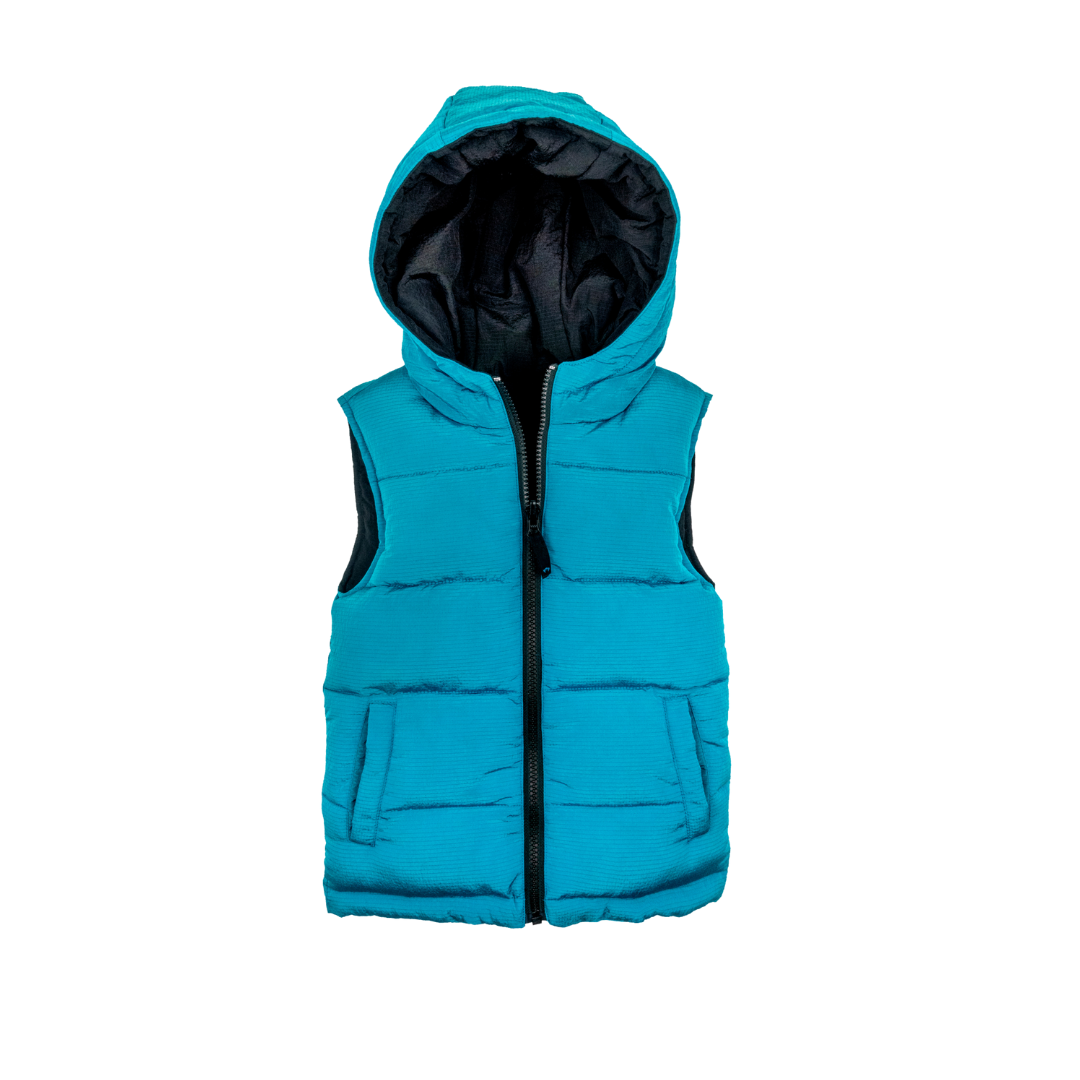 Reversible Vest - Blue Jewel