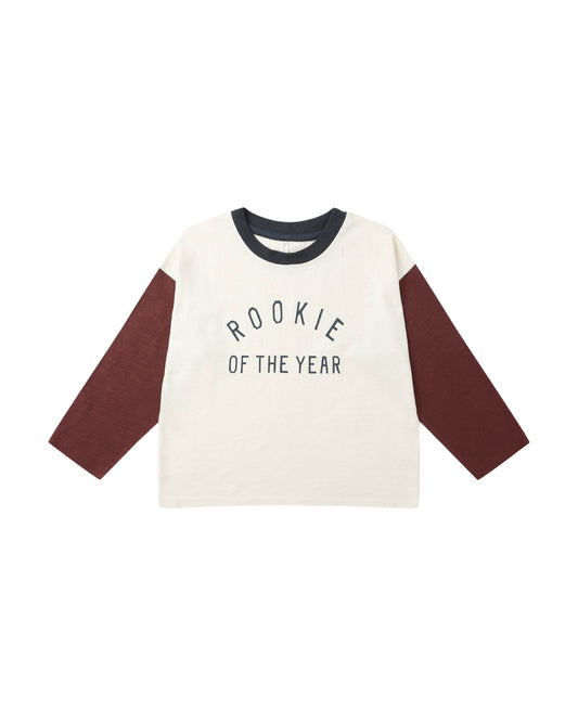Rookie Tee + Burgundy Pant Set