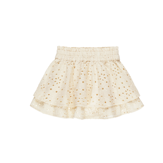 Rose Mini Skirt - Natural