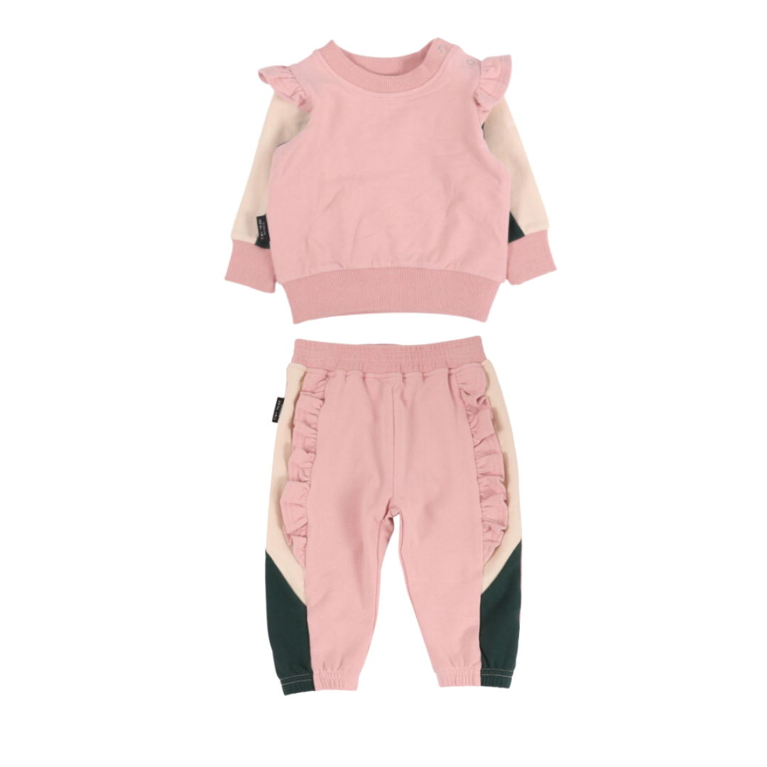 Baby Sweat Set - Segment Frill