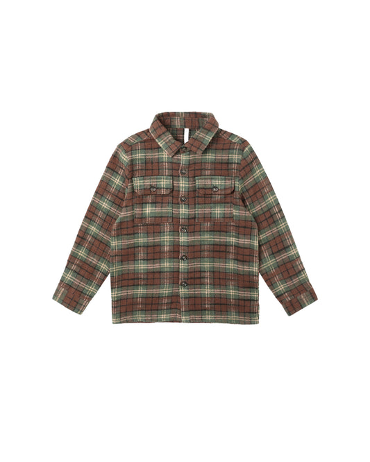 Flannel Shirt- Holiday Plaid