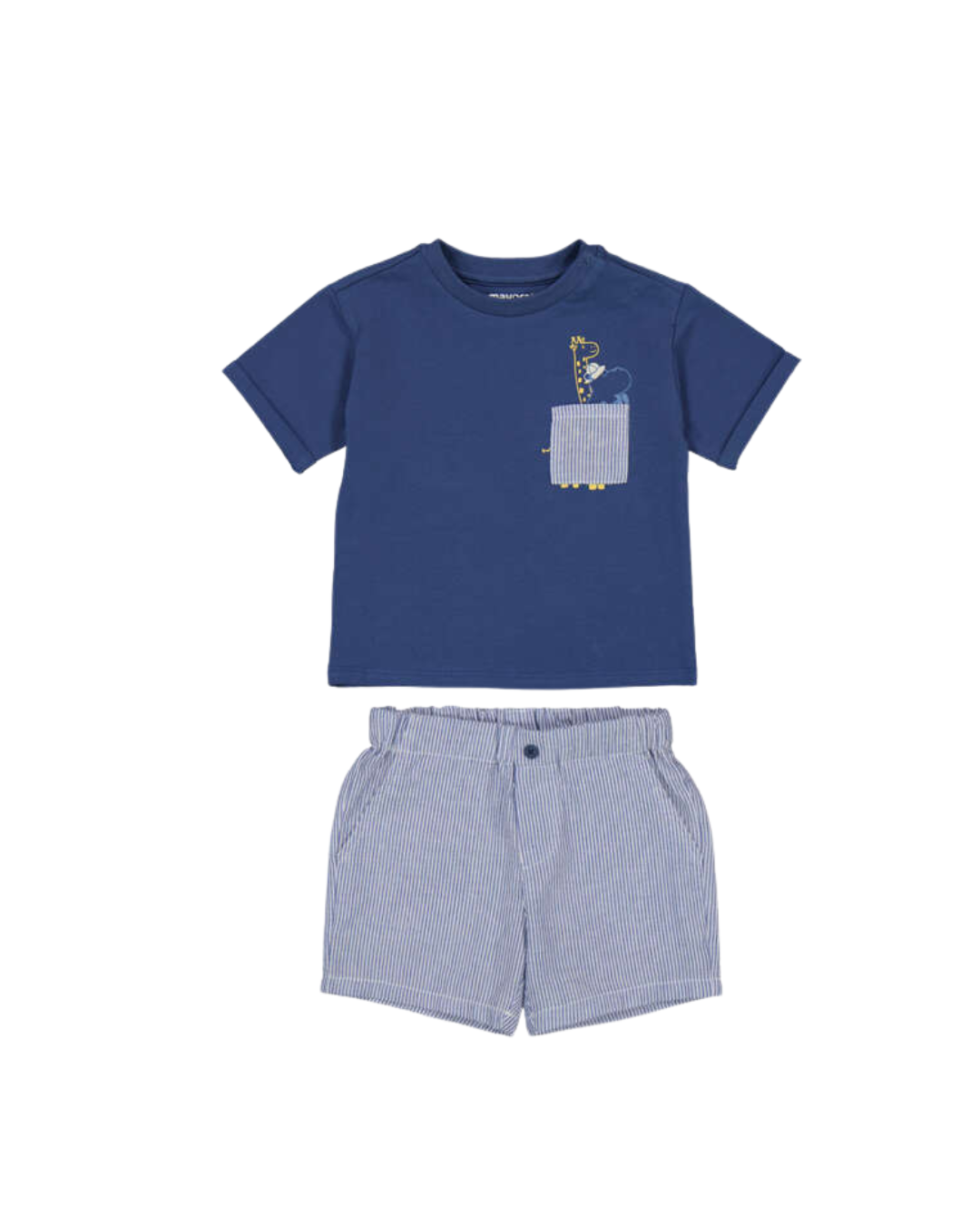Bermuda Short Set- Blue 1228