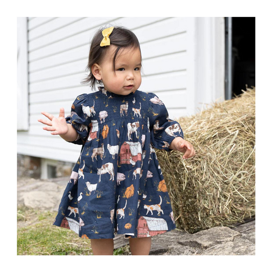 Baby Stevie Dress - On The Farm