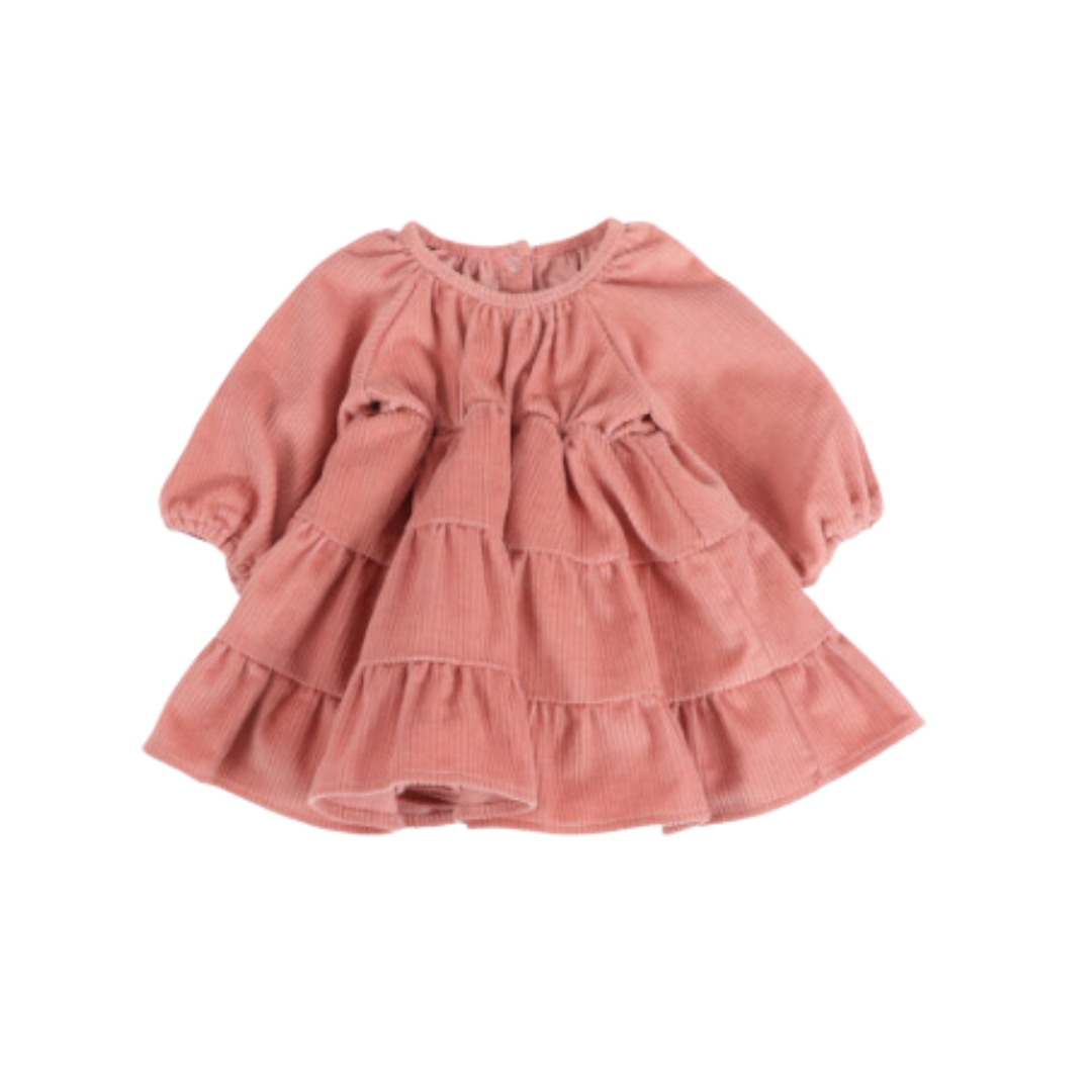 Corduroy Dress - Dusty Rose