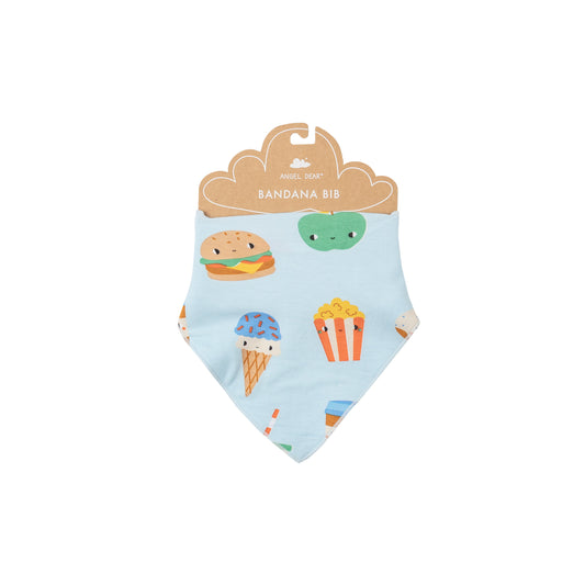 AD Bib Bandana - Send Snacks Blue