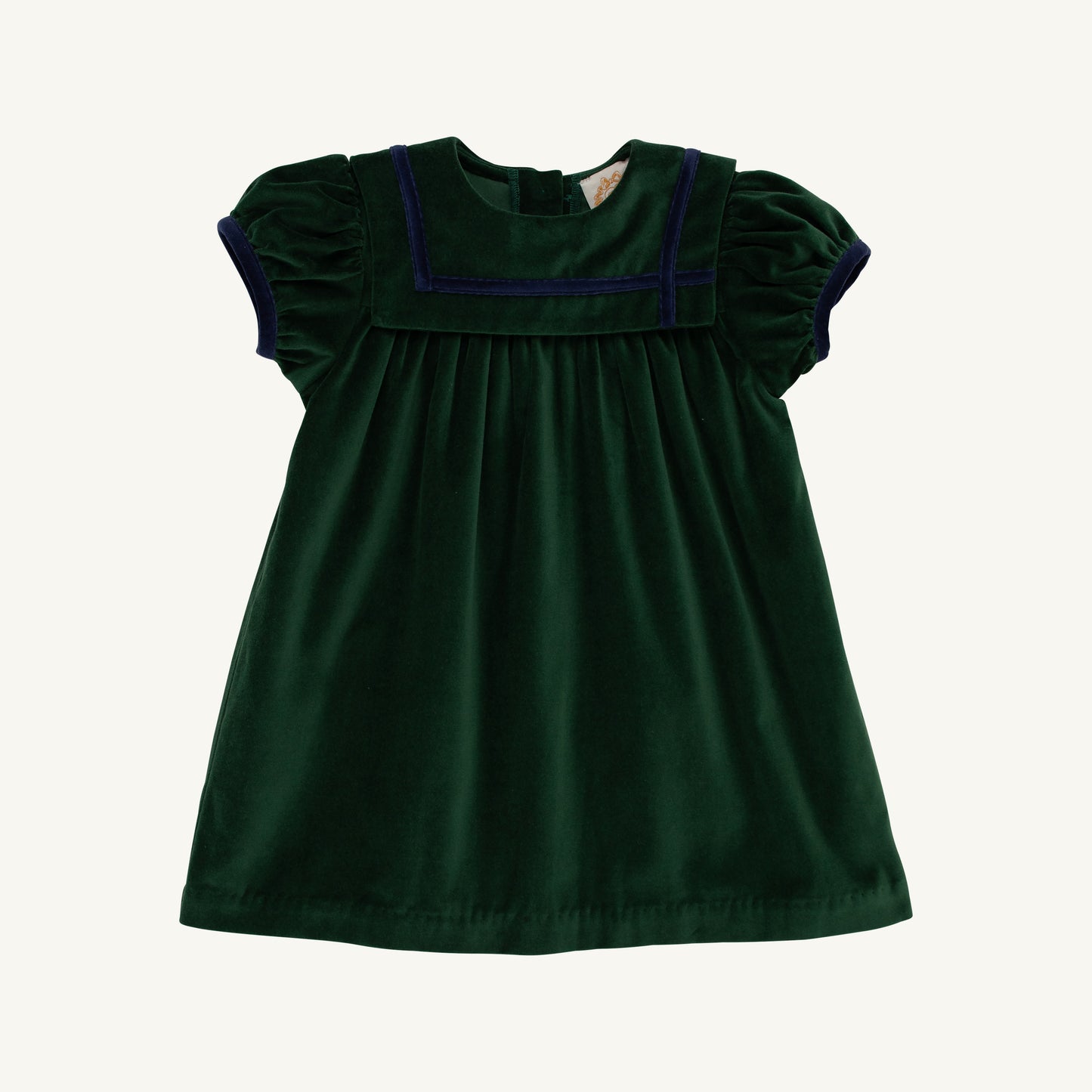 Patsy's Party Dress- Green Velvet
