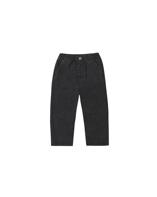 R+C Baggy Pant- Washed Black