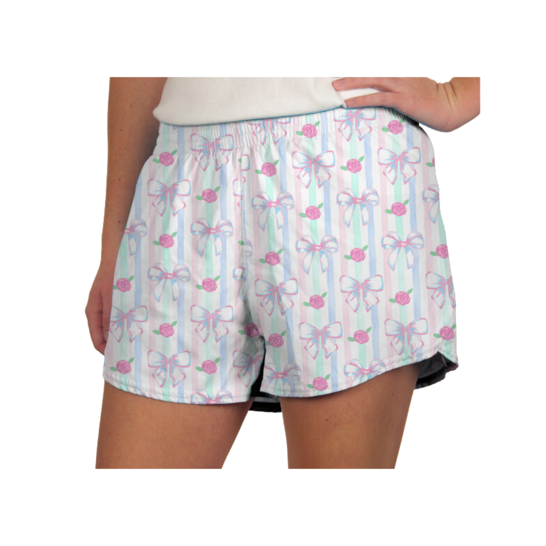 Water Color Bows Shorts