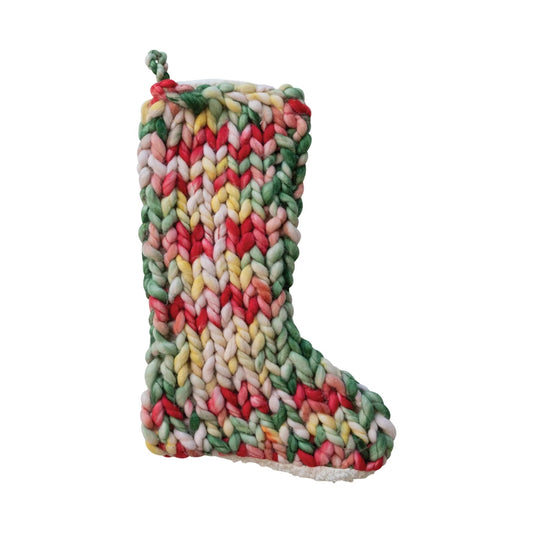 Knit Stocking - Multi