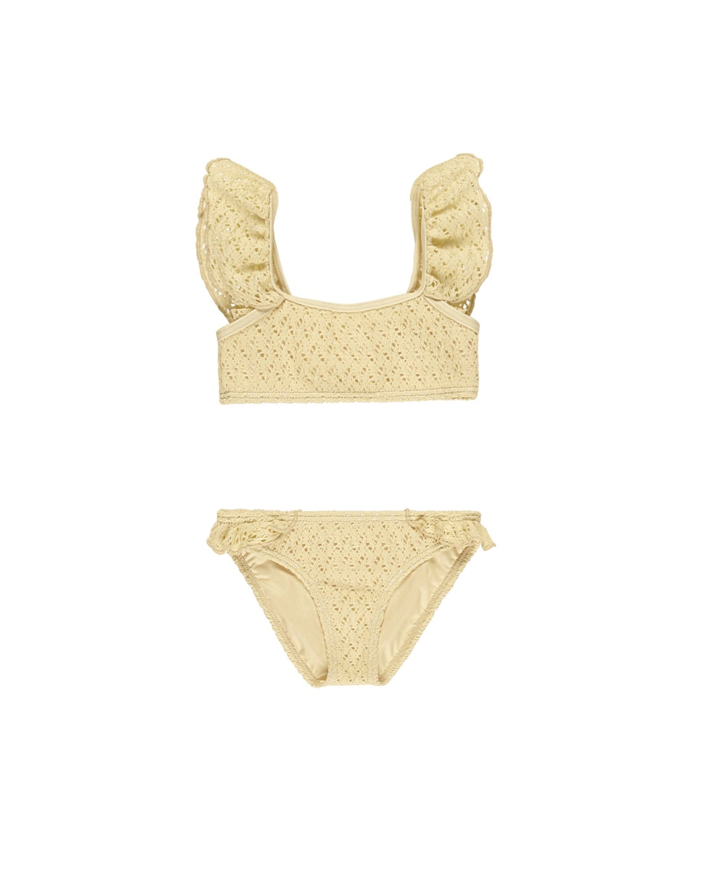 Hanalei Bikini - Yellow Crochet