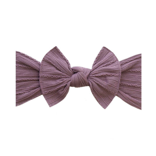 CABLE KNOT - Lilac