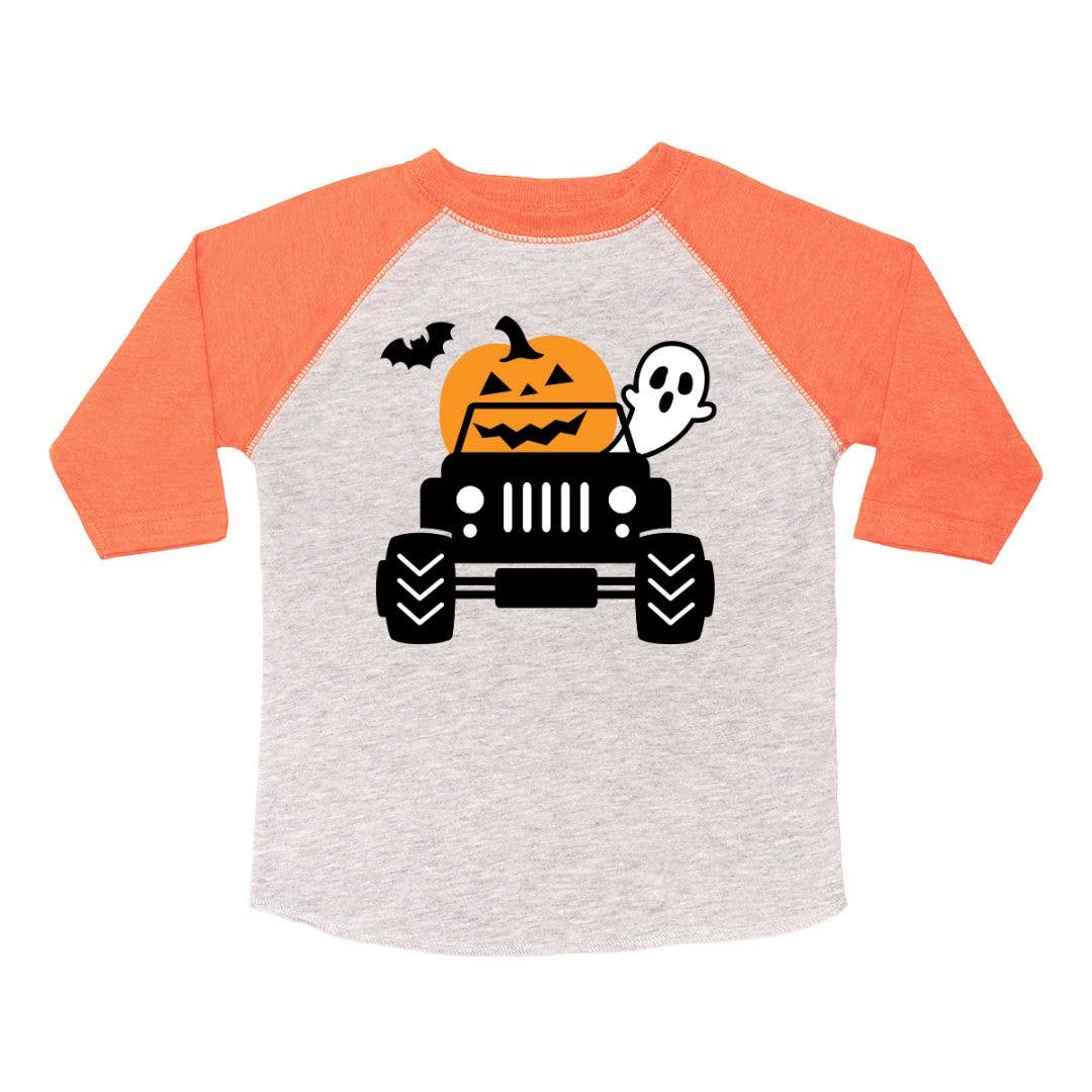 Pumpkin Monster Truck Halloween Shirt
