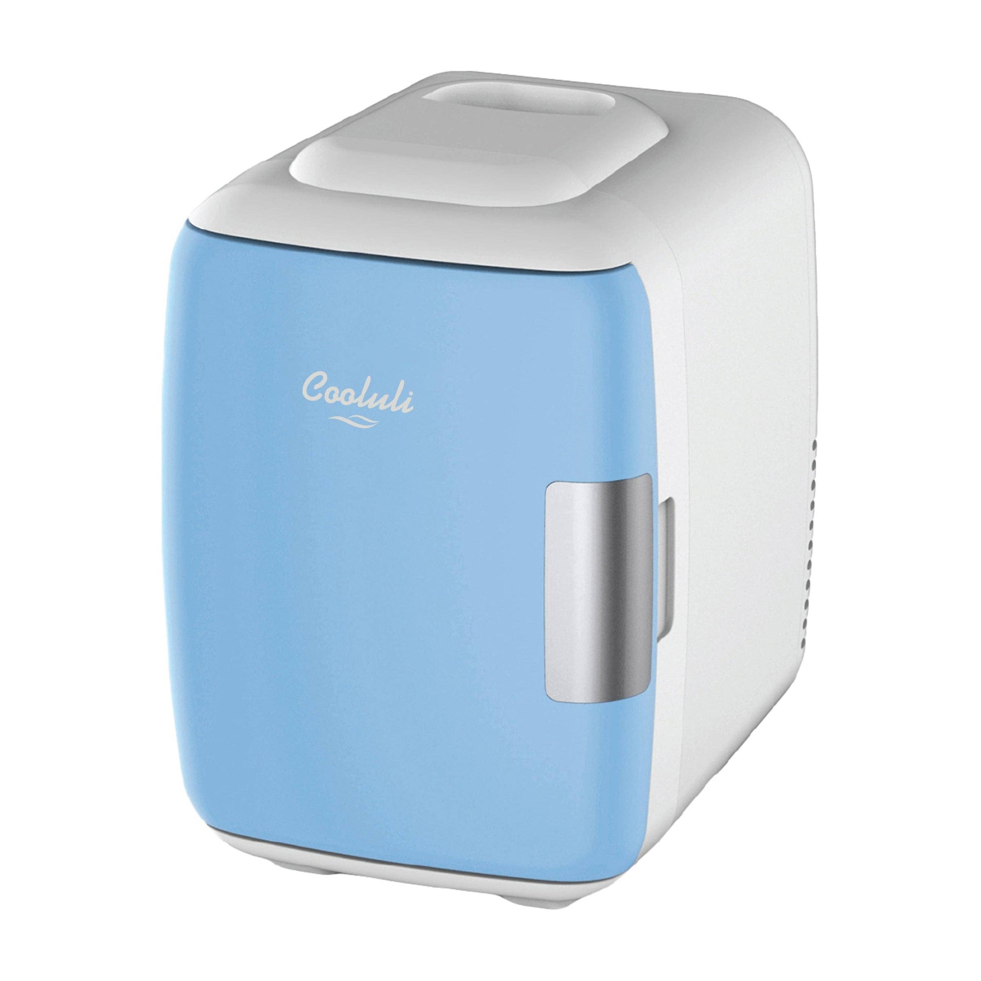 Cooluli Electric 4-Liter Portable Cooler/Warmer Mini Fridge Blue