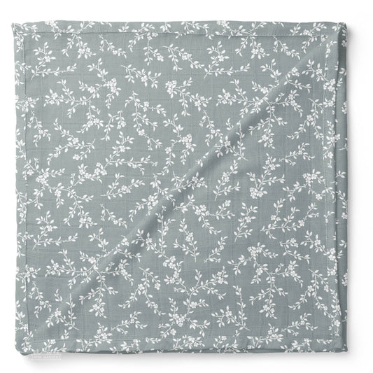 Muslin Swaddle – Bloom Blue