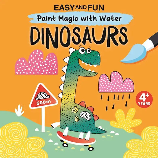 Painting Book - Paint Magic with Water: Dino