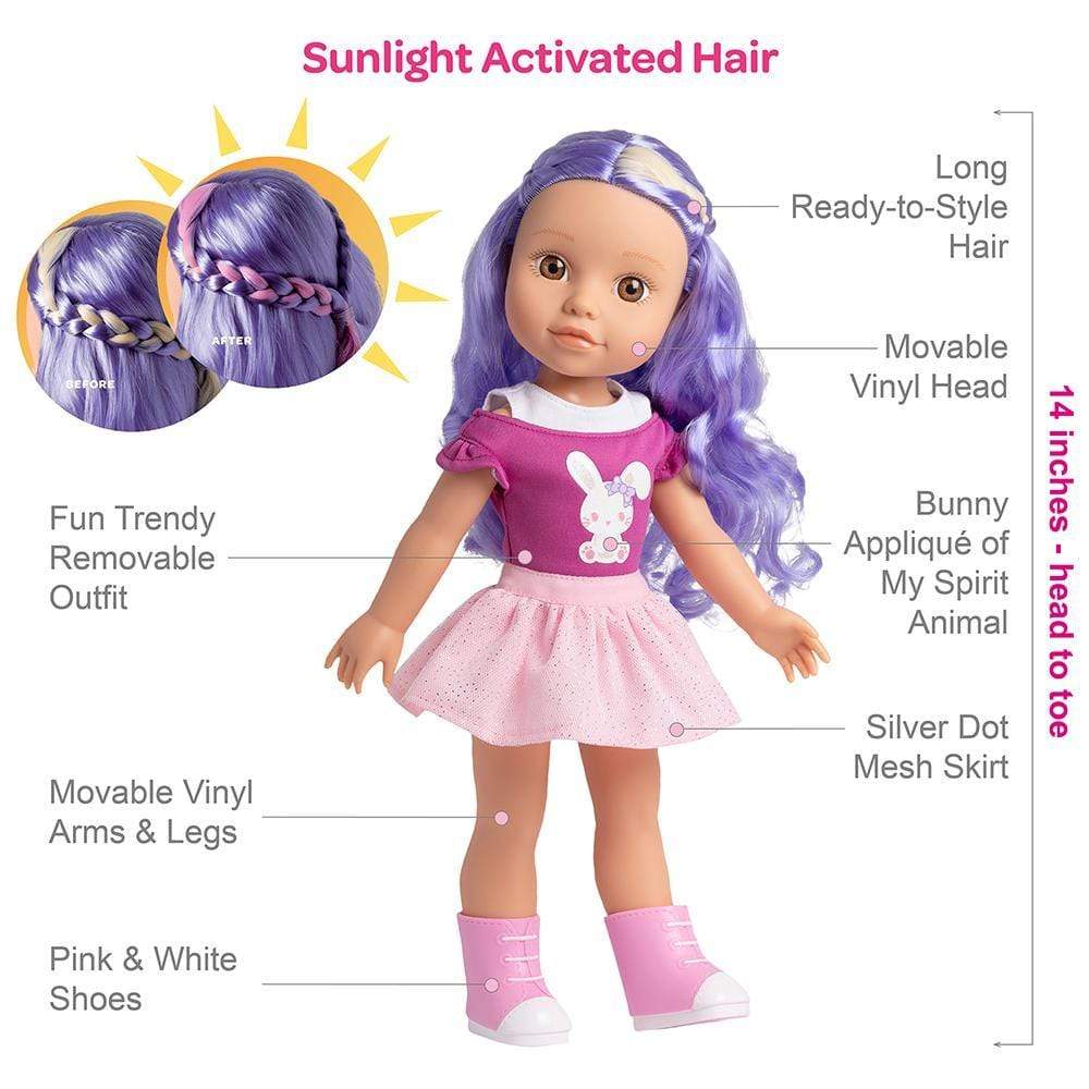 Adora Be Bright Lulu Doll with Color-Changing Hair