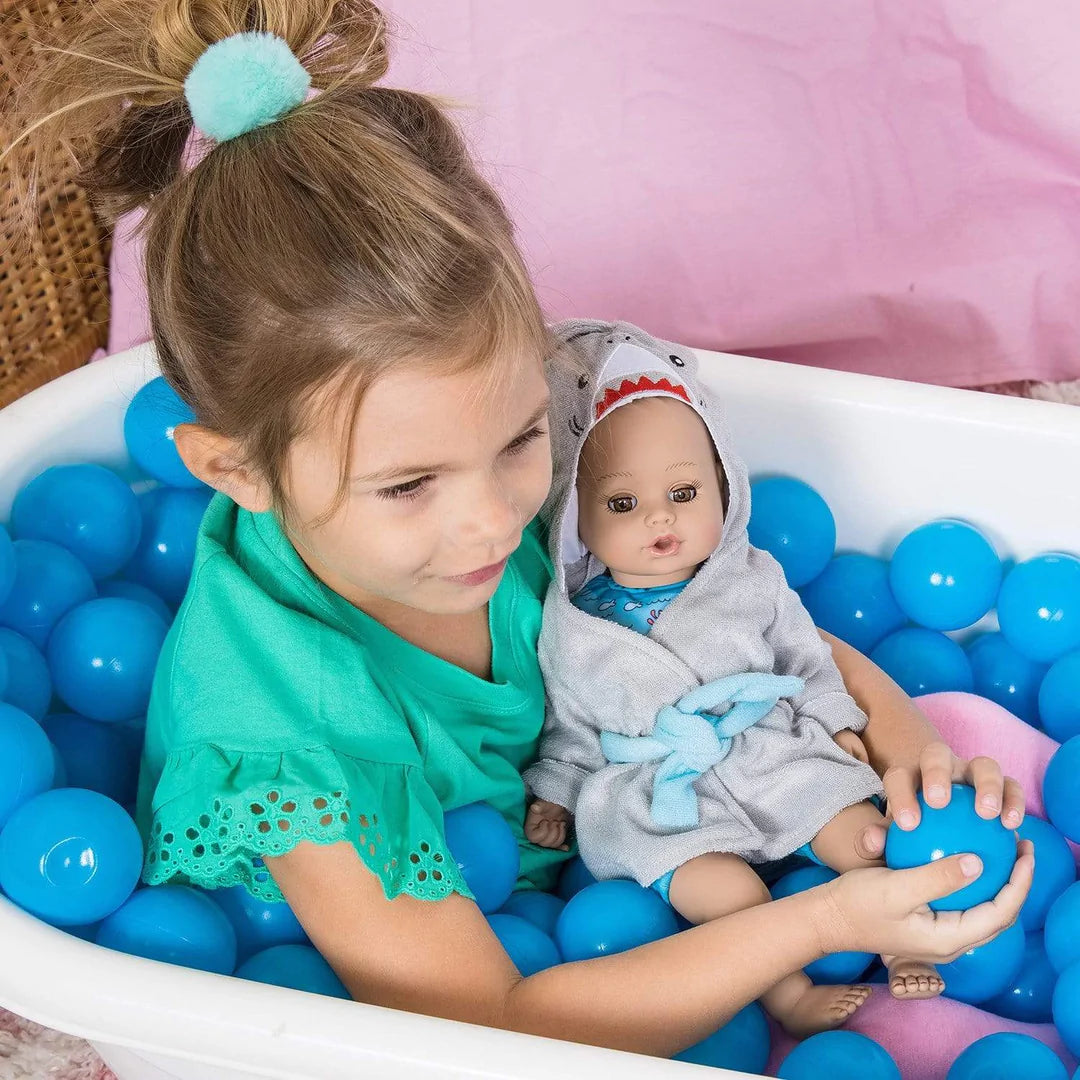 Adora BathTime Shark Baby Doll, Doll Clothes & Accessories Set