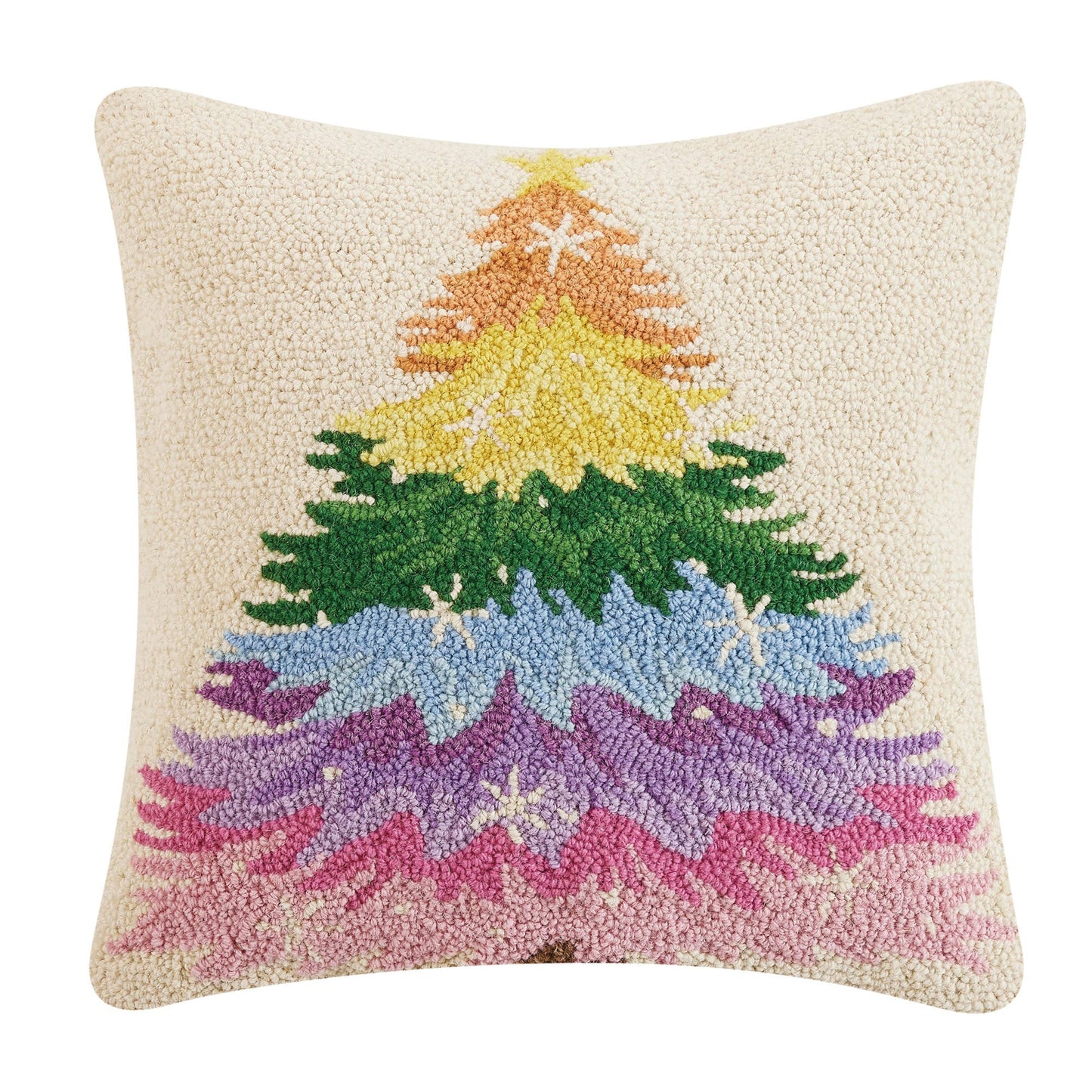 Rainbow Tree Hook Pillow