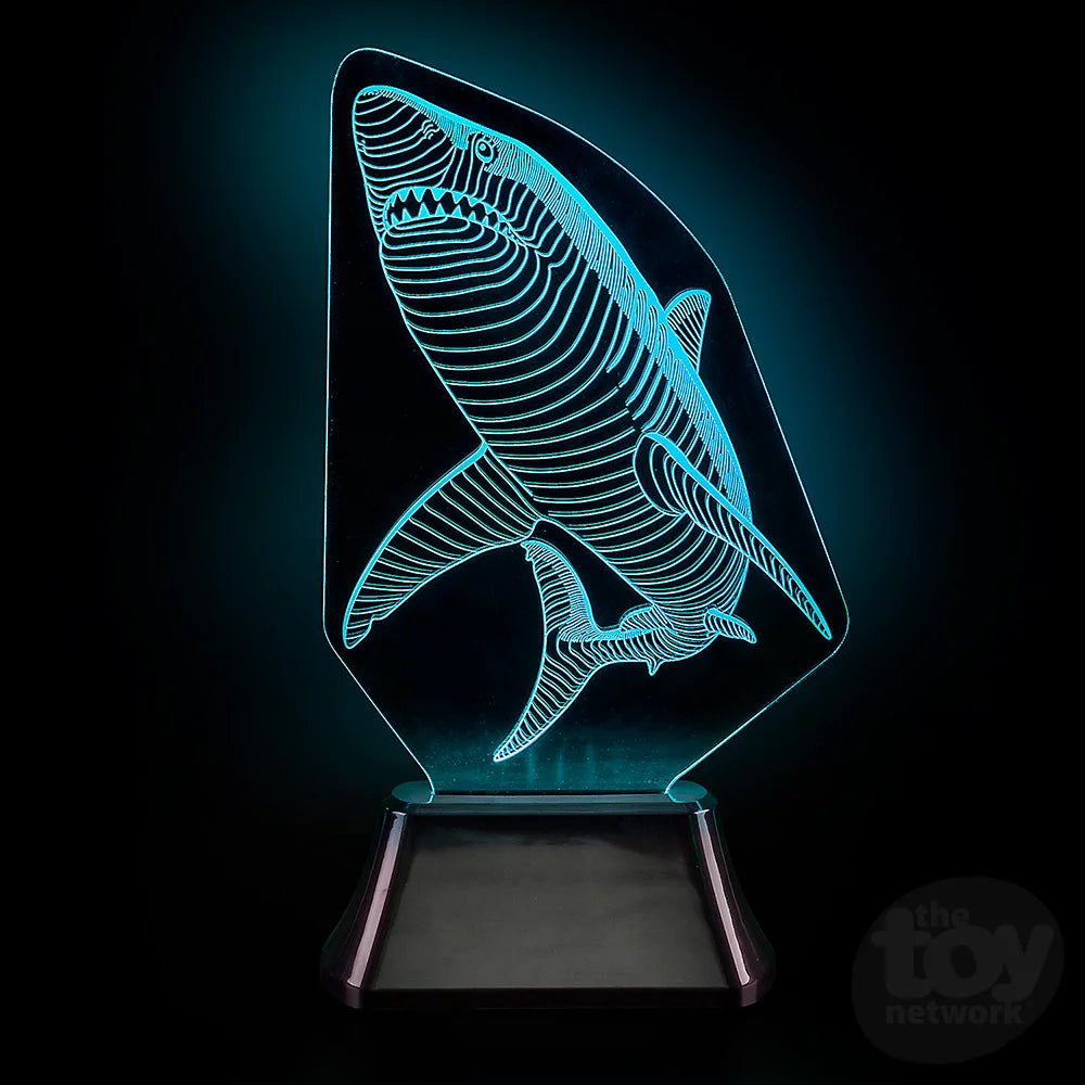 10" 3D Shark Laser Light