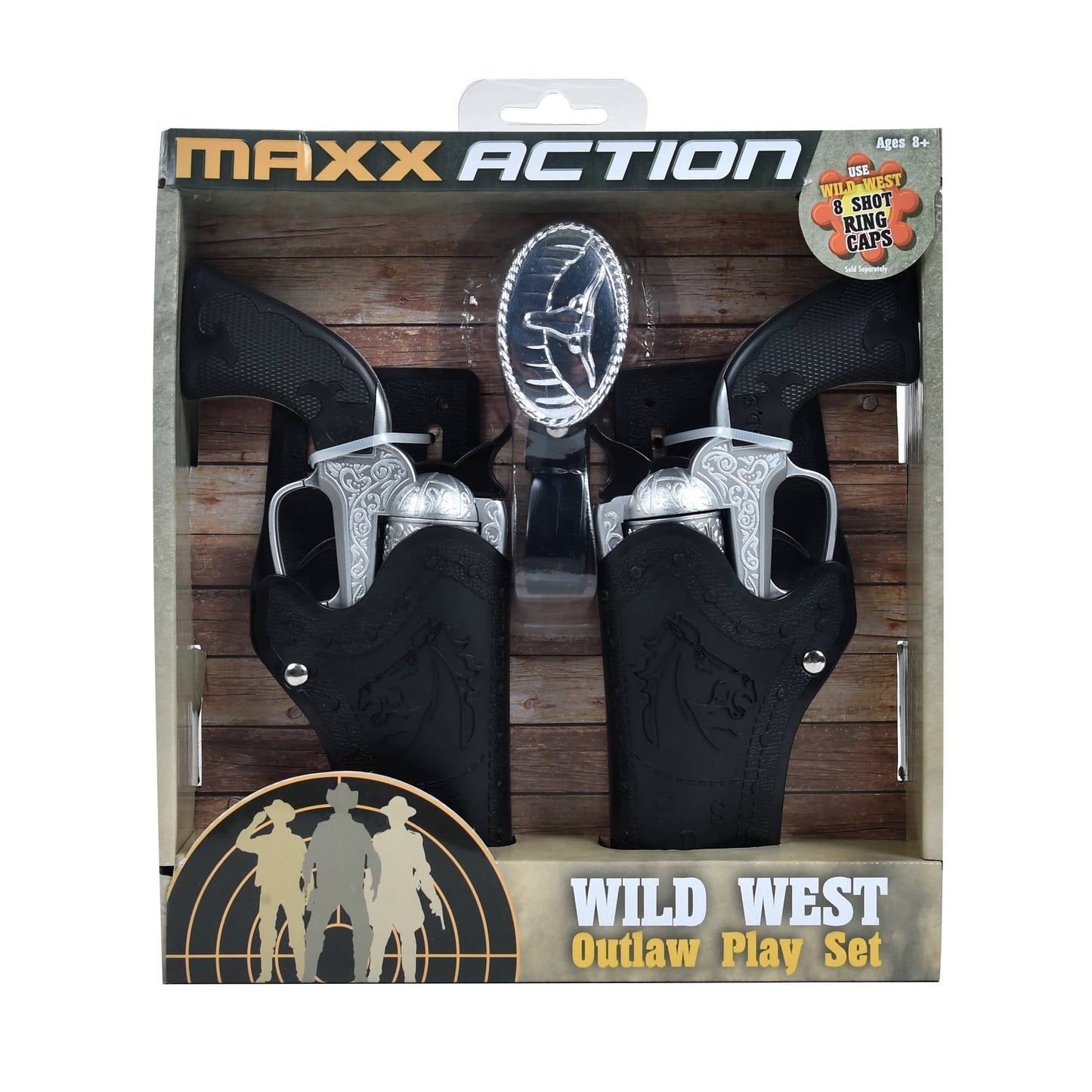 Maxx Action Western Series Cap Blasters Playset