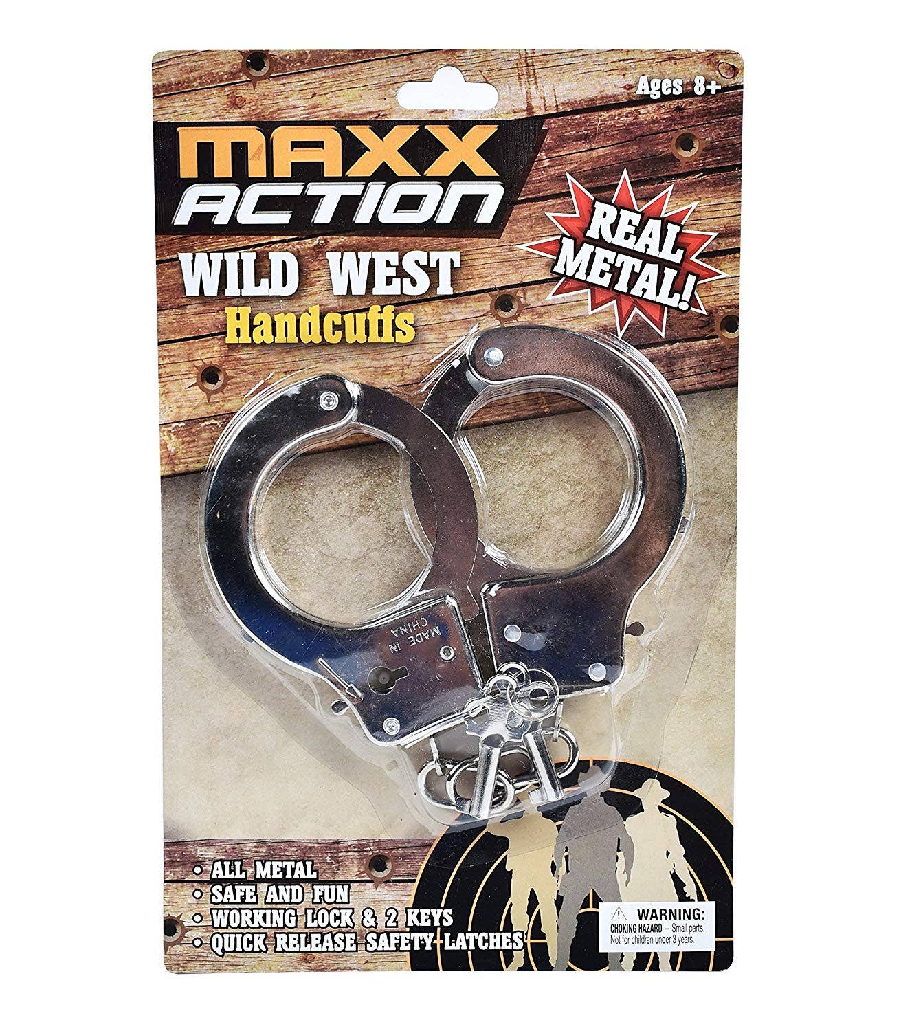 Maxx Action Western Series Toy Handcuffs