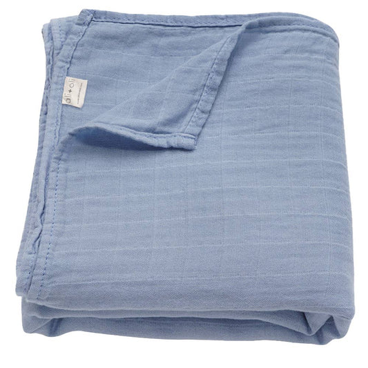 Muslin Swaddle Blanket - Blue Dream