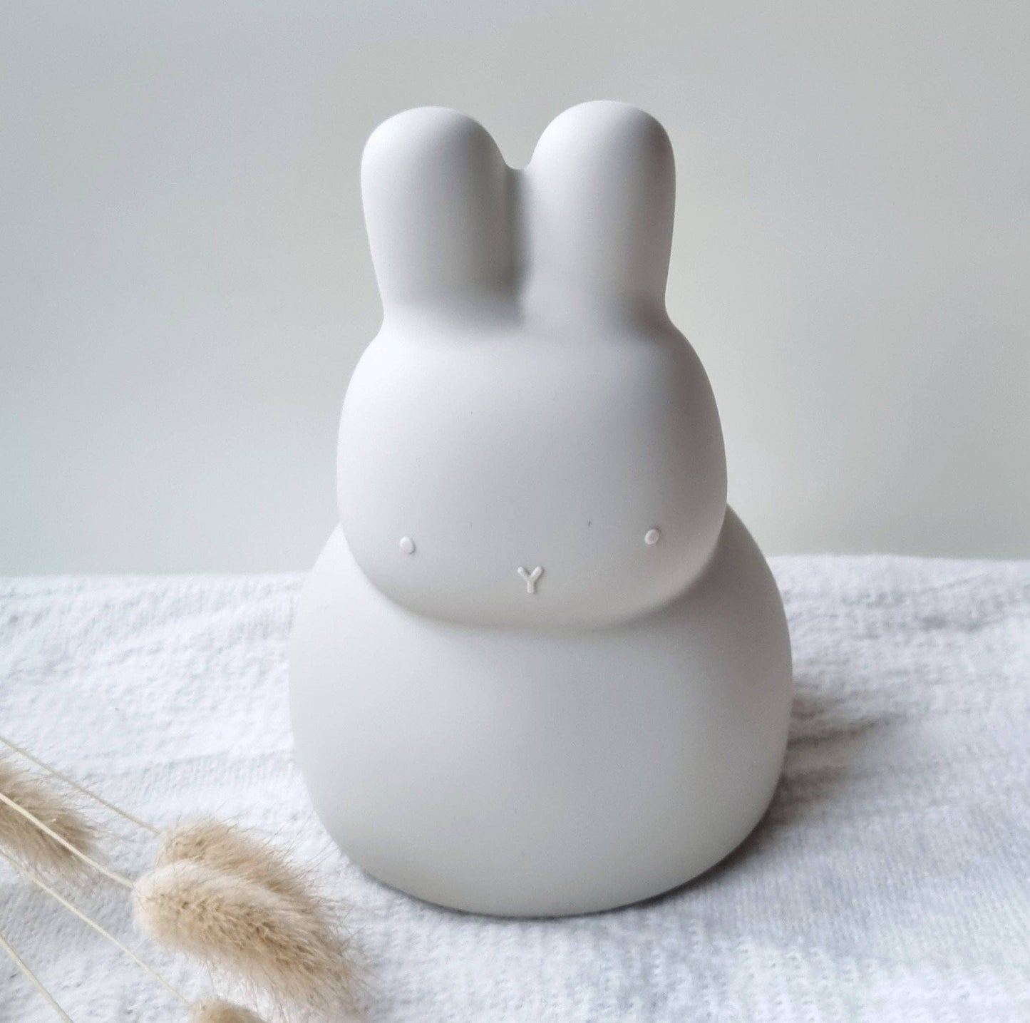 Silicone flexible piggy bank - Beige Rabbit