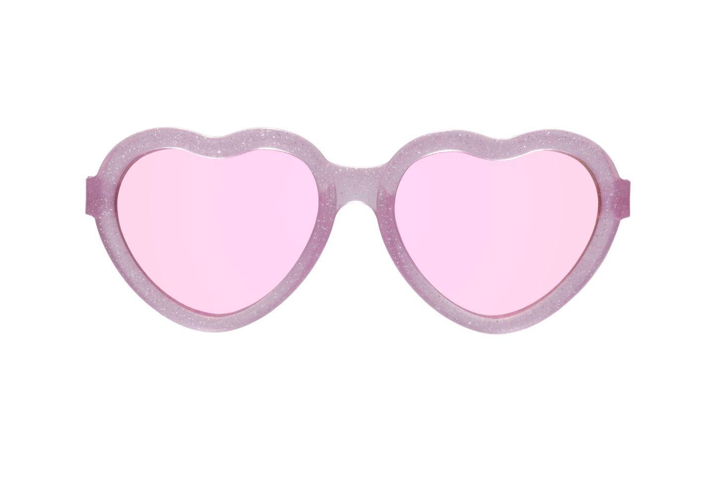 Hearts Sunglasses - Sparkle Lavender