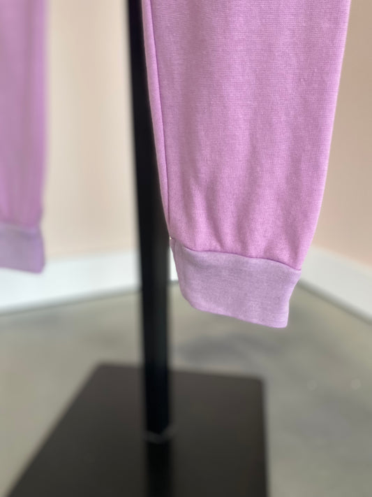 Lilac Cuffed Sweatpants