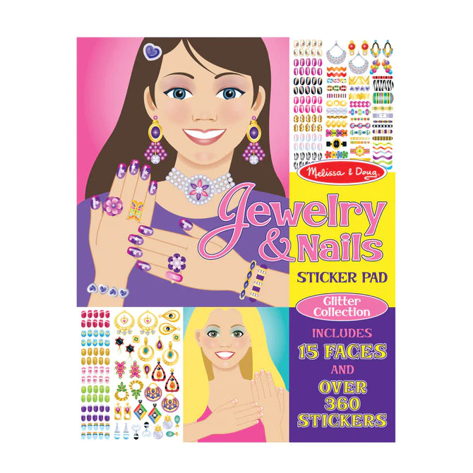 Sticker Pad - Jewelry and Nails
