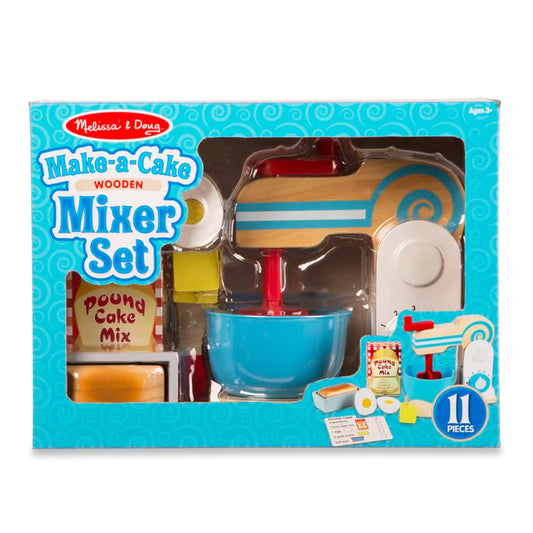 Make A Cake Wooden Mixer Set