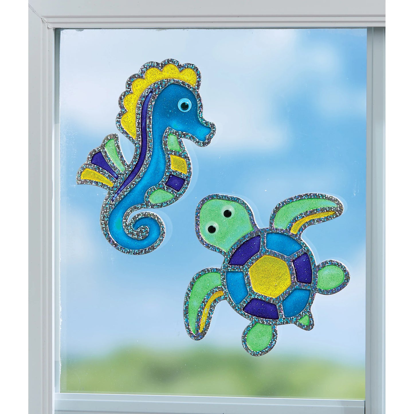 Window Art Craft- Ocean Friends