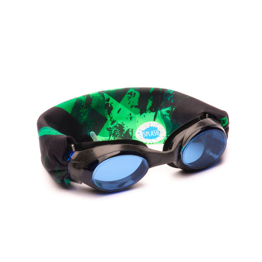 Splash Swim Goggles- Green Fusion