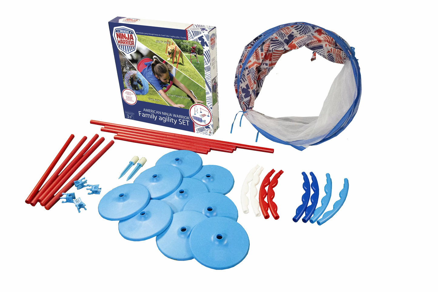 American Ninja Warrior Family Agility Set